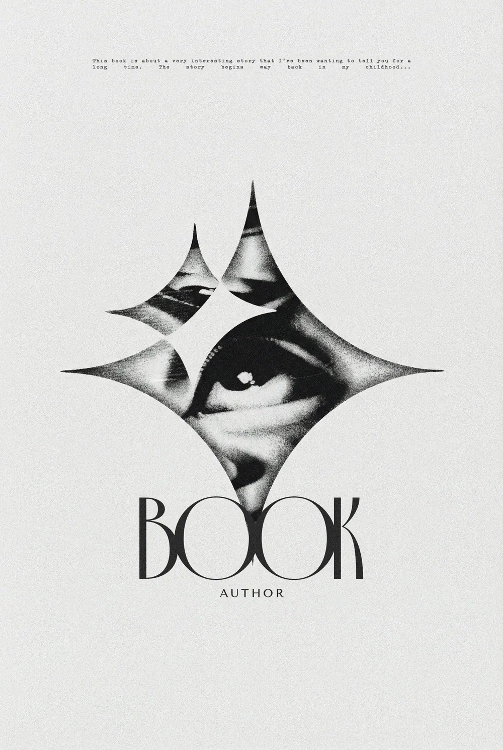 “Geometric Vision” book cover: An eye is enclosed in an elongated four-pointed shape on white.