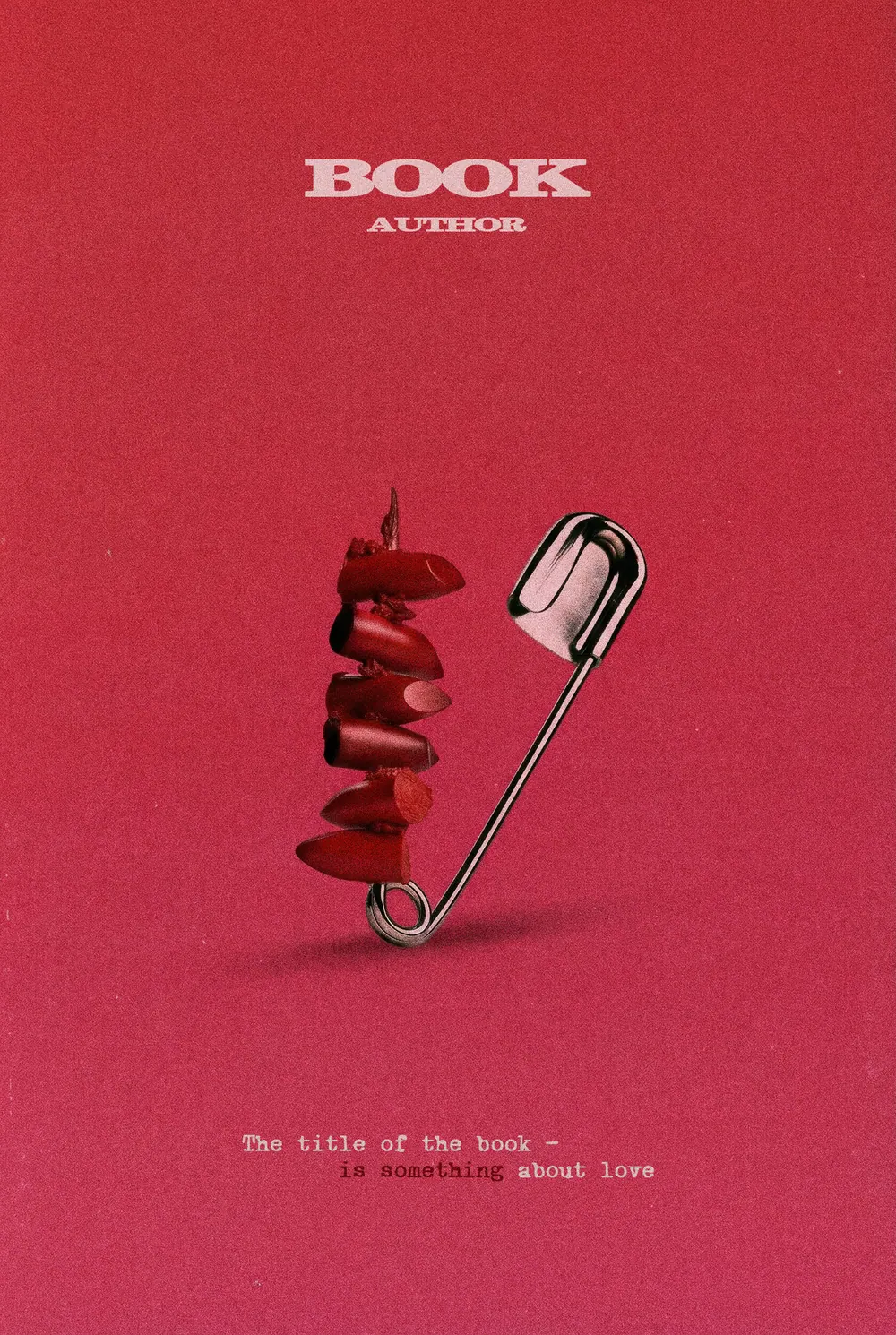 “Dangerous Beauty” book cover: A thorny rose connects to a large pin against red.